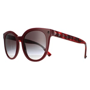Valentino ronde dames bordeaux grijze gradiënt VA4083