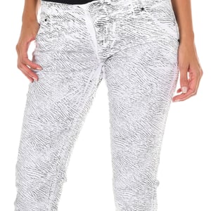 Lange broek met smal gesneden zomen 70DBF0585-R216 vrouw