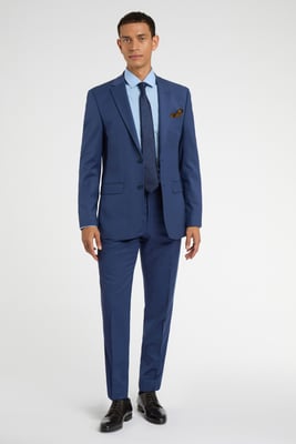 Regular Fit Blue Jacket