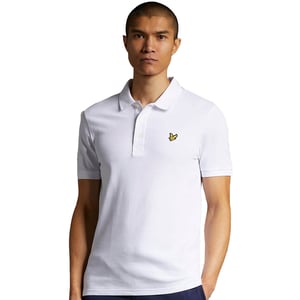 Lyle & Scott Gewoon poloshirt in Wit