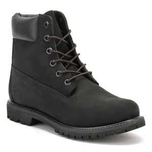 Timberland Dames 6 Inch Premium Zwart Nubuck Leren Laarzen
