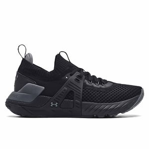 Under Armour Project Rock 4 Black Womens Trainers