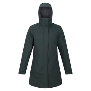 Regatta Womens/Ladies Denbury IV 2 in 1 Waterproof Jacket (Darkest Spruce/Black)