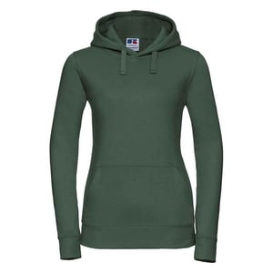 Russell Womens/Ladies Authentic Hoodie (Bottle Green)