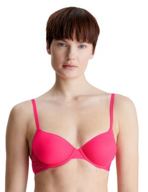 000QF6068E Calvin Klein Sheer Marquisette Lightly Lined Demi Bra