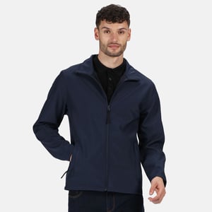 Regatta Classic Vattenavvisande Softshelljacka för herrar (Marin)
