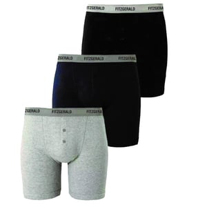 Fitzgerald London 3 Pack Mens Boxer Shorts Plus Size Underwear