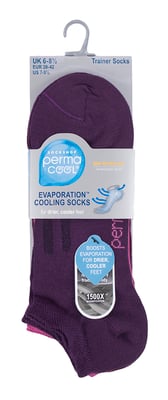 Unisex Andningsbara Anti Sweat Trainer Quarter Socks för varmt väder