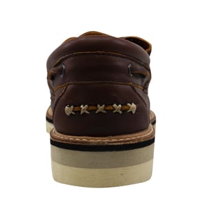 Timberland Selbyville 3 Eye Brown Läder Lace Up Herr Båtskor A1JEL
