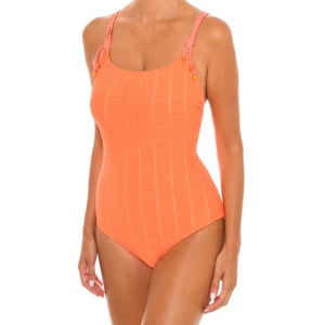 Women's round neckline swimsuit EB0216B