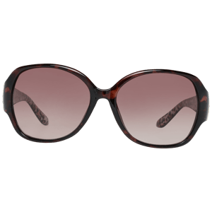 Guess Oval Womens Dark Havana Brown Gradient GF0284