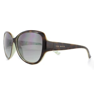 Ted Baker Zonnebril TB1394 Shay 112 Schildpad Groen Grijs Verloop