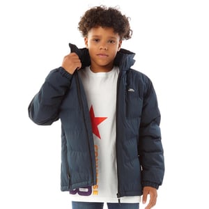 Trespass Figo Puffer Jas voor jongens (Marine)