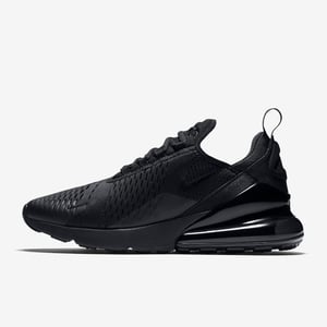 Nike Air Max 270 Trainers, Black/Black/Black