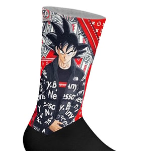 Unisex Elastic Printed Long Socks
