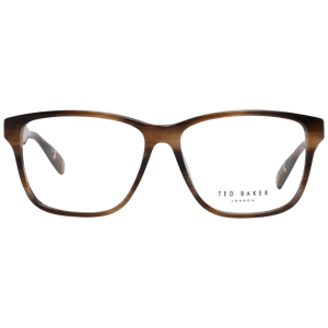 Ted Baker Square Mens Brown Horn Beige Glasses