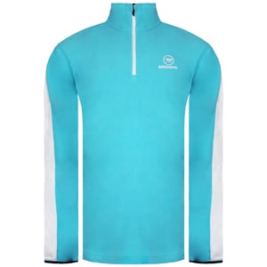Rossignol Lange Mouw Half Zip Up Blauw Heren Micro Fleece Truien RL3ML12 771