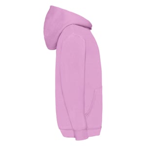 Fruit Of The Loom Childrens Unisex Hooded Sweatshirt / Hoodie (Light Pink)