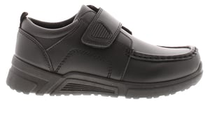 Buckle My Shoe Boys Shoes School Mock black