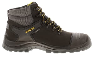Stanley Mens Safety Boots Rchmond Leather Lace Up black