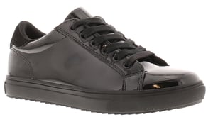 Miss Riot Girls School Shoes Trainers Twain black