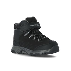 Trespass Kinderen/Kinderen Harrelson Mid Cut Wandelschoenen (Zwart)