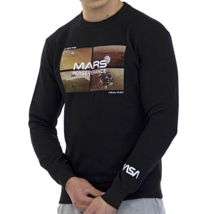 Basic long-sleeved crew-neck sweatshirt MARS09S for men