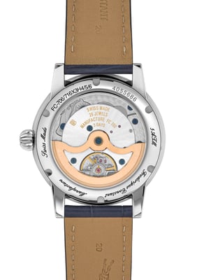 Frédérique Constant Classic Moonphase Heren Horloge Blauw FC-716S3H6