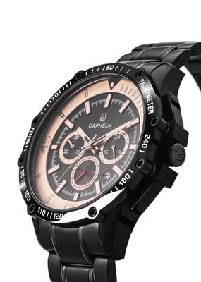 Orphelia Frenetic herenhorloge Zwart OR82812
