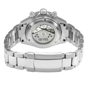 Gevril  Men's  New Amsterdam 44607B Swiss Automatic ETA 7750  Black Dial Special Edition Watch