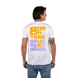 Kortärmad t-shirt med rund hals Born To Be SPRBCA-2202 man