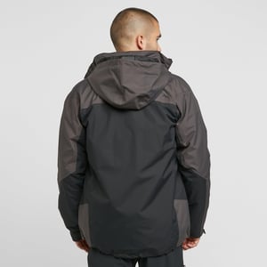 Peter Storm Men's Lakeside 3 in 1 Waterproof Jacket with Rollaway Hood, Hiking Raincoat