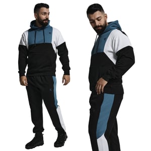 Mens Kam Two Piece Tracksuit Hoodie & Jogger Set