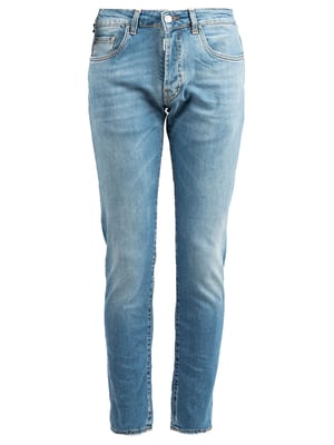 Takeshy Kurosawa Jeans Essential Blå för män