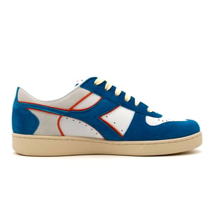 Sneakers Diadora Magic Basketball Laag Suède Leer Koningin/Wit