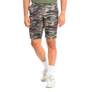 Bermudashorts med rak fåll TMB301-TW415 herr