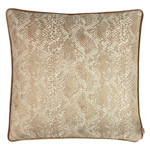 Kai Viper Snake Square Feather Filled Cushion