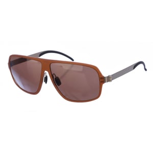 M3018 men's rectangular shaped acetate sunglasses