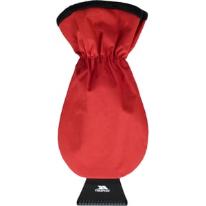 Trespass Ijsschermhandschraper met handschoen (Rood)