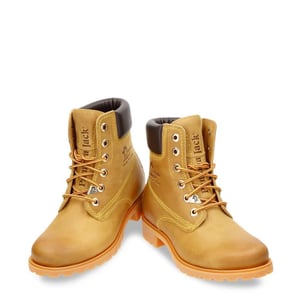Panama Jack Dames 03 B1 Tan Laarzen Waterdichte lederen veters Wandelen Enkel Chukka