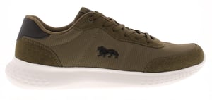 Lonsdale Mens Trainers Kinross Lace Up green