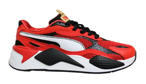 Puma RS-X3 CNY Rood Zwart Wit Laag Lace Up Heren Hardlooptrainers 373178 01