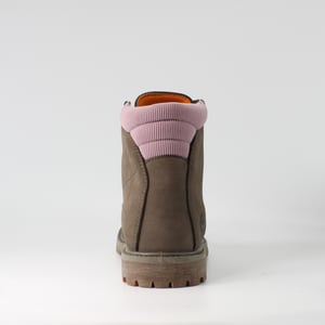 Timberland 6 Inch Premium Navy Nubuck Läder Juniorer Snörkängor A2F3U