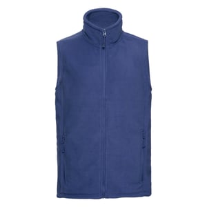 Russell Heren Fleece Outdoor Gilet (Helder Koninklijk)