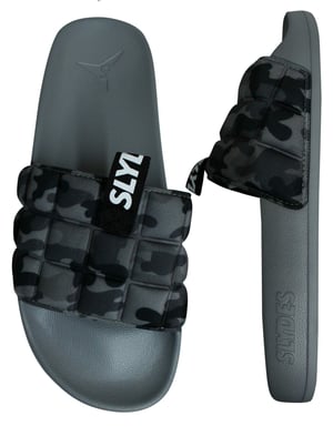 Slydes Fade Grey Sliders för herrar