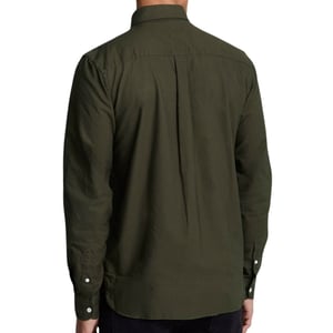 Lyle & Scott donkergroen gevlekt overhemd met lange mouwen