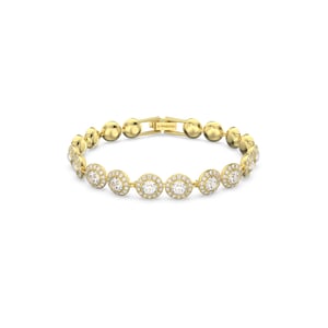 Swarovski 'Angelic' Dames Gouden Vergulde Metaal Armband - Goud 5505469