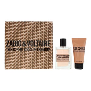 Zadig & Voltaire This Is Her! Vibes Of Freedom Eau de Parfum 50ml + Body Lotion 50ml Gift Set