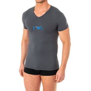 Heren-T-shirt met korte mouwen en V-hals 110810-8P715