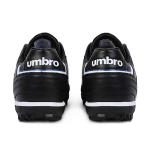 Umbro Heren Speciali Eternal Team Nt Grain Leather Astro Turf Trainers (Zwart/Wit/Loyaal Blauw)